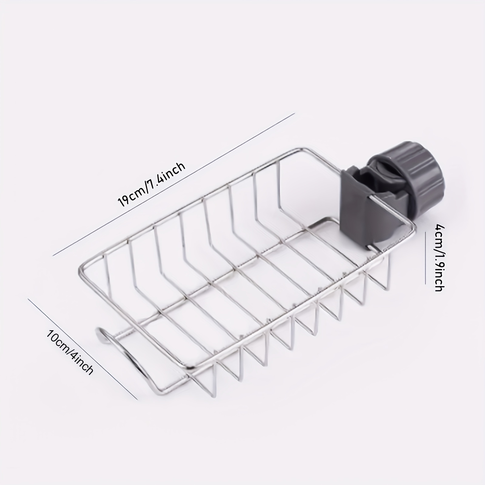 Dropship Faucet Kitchen Sink Caddy Organizer, Stainless Steel