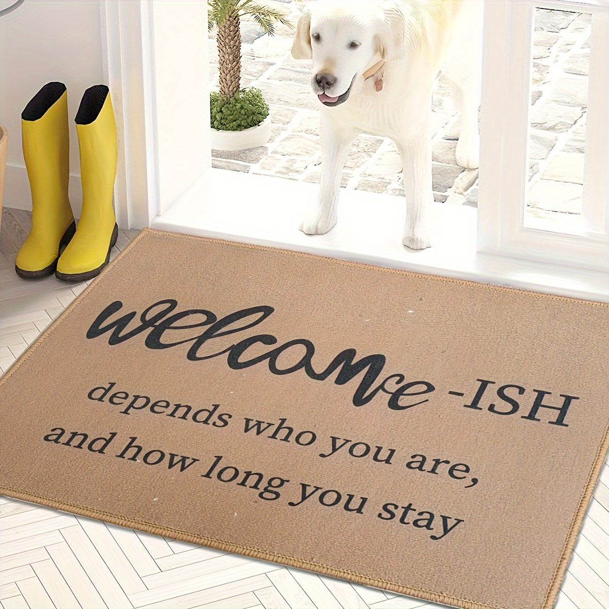 Welcome Mats For Front Door Outdoor Entry Doormat Non Slip - Temu