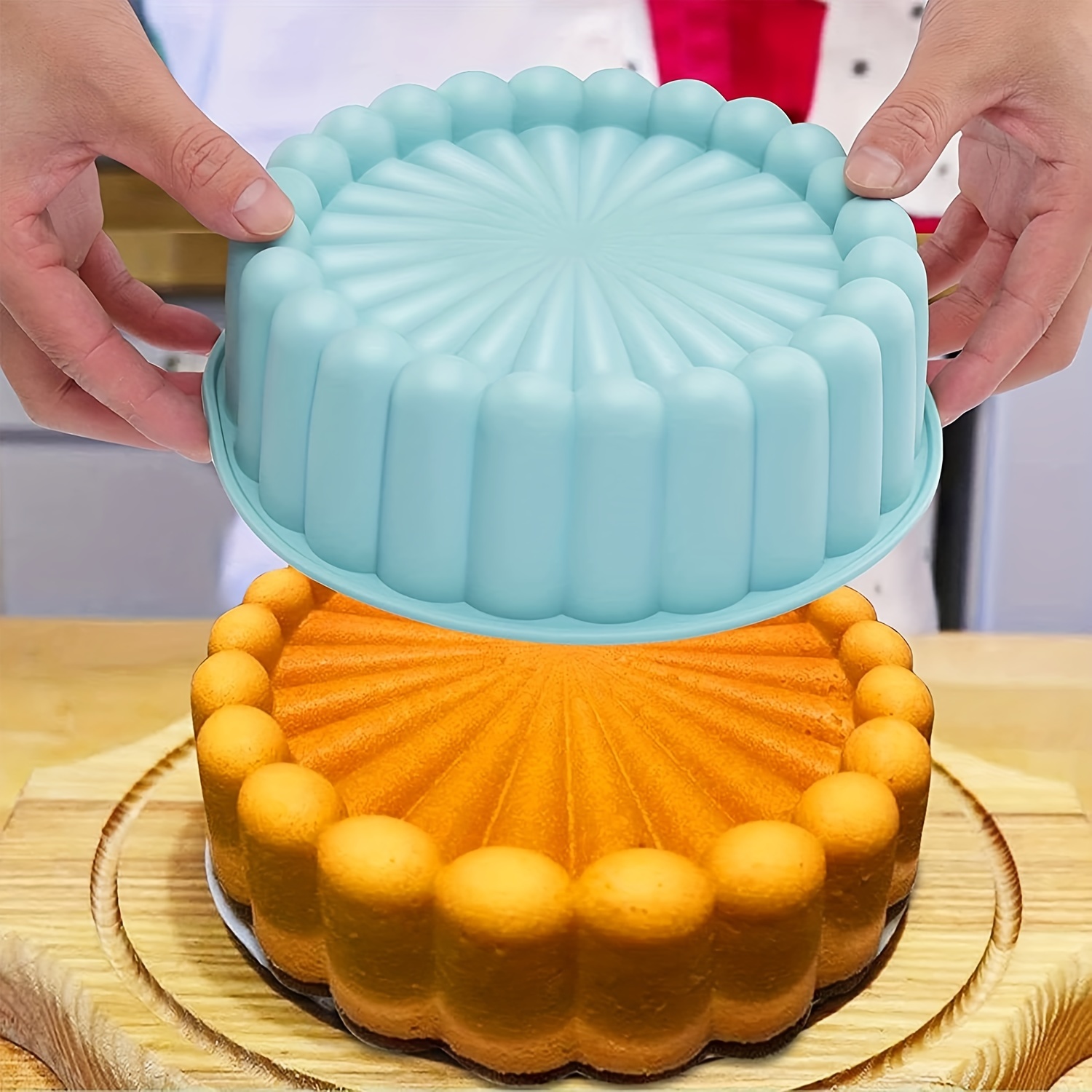 Charlotte Cake Pan Flower Shape Baking Cake Mold Silicone - Temu