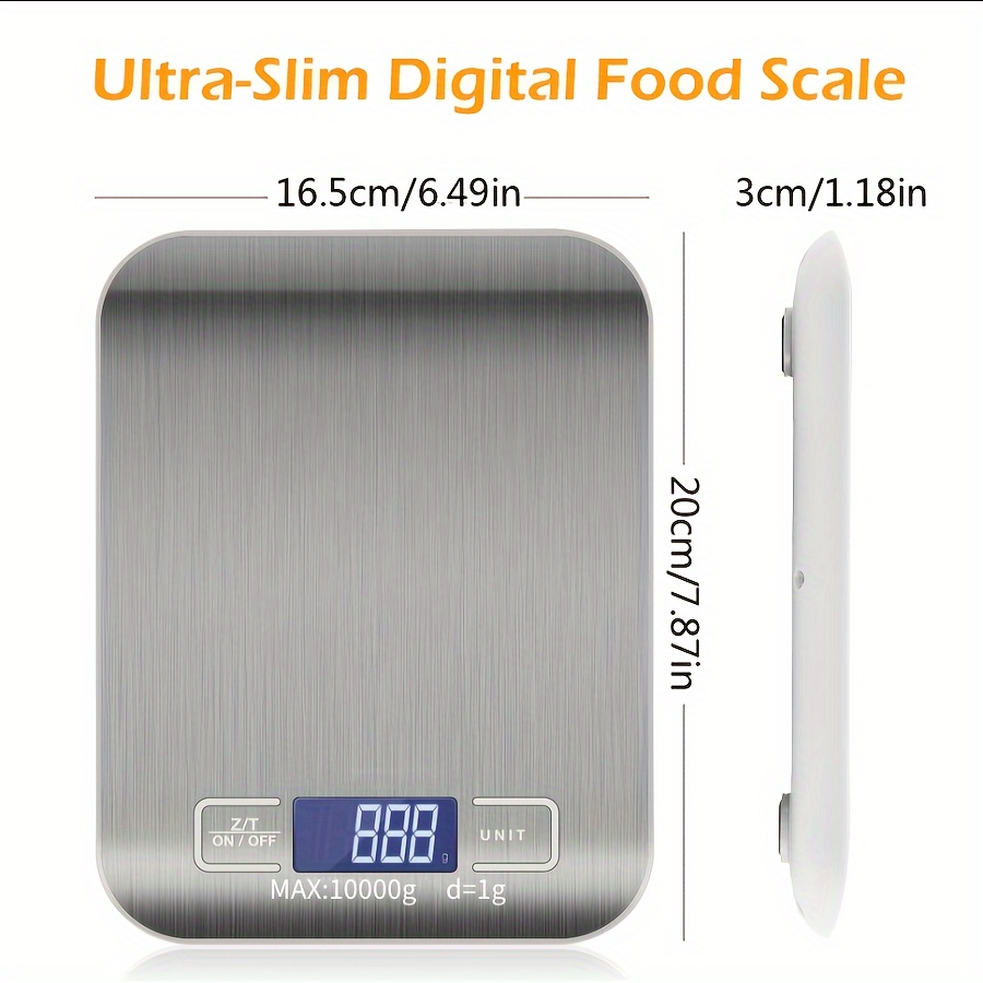 Multifunction Electric Digital Kitchen Food Scale Lcd - Temu