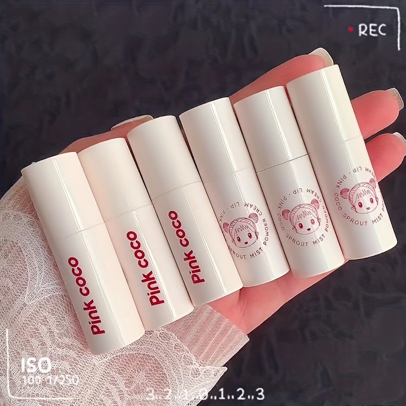 Soft Fleece Mist Lip Glaze Matte Lipstick Non Fading Non Stick Cup