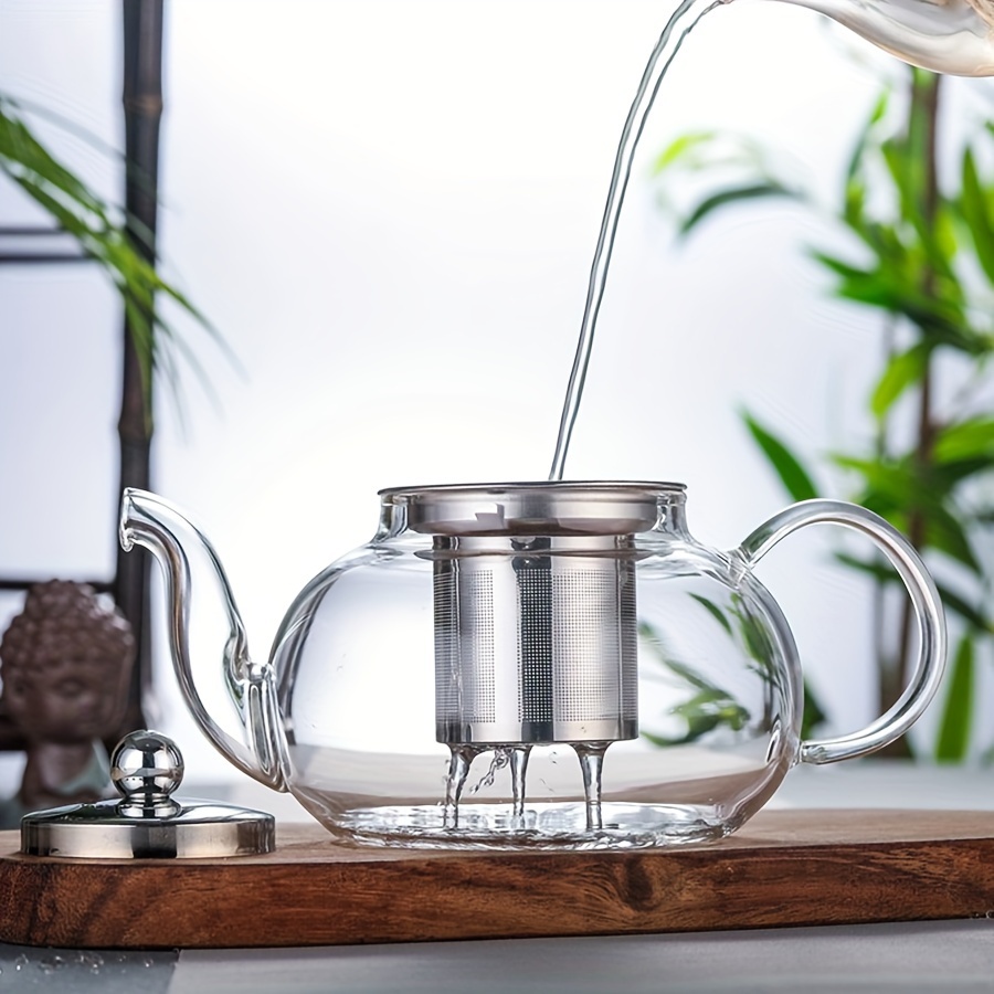 Infuseur à thé en verre Borosilicate, bouilloire é – Grandado