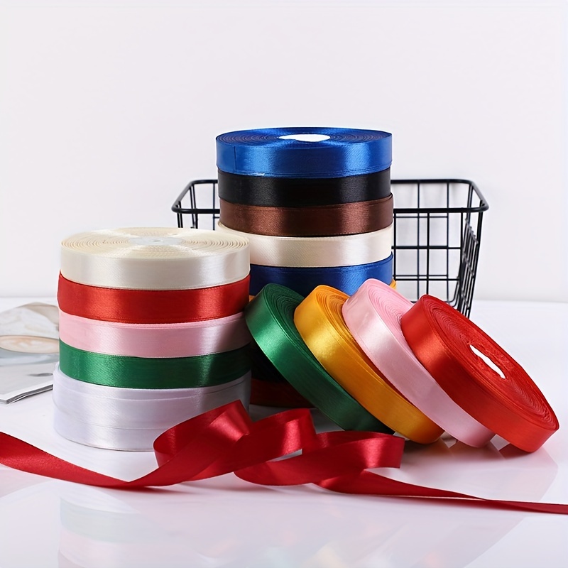 High quality Large Roll Ribbon Colored Polyester Ribbon - Temu