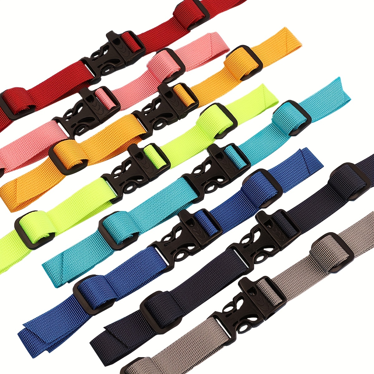 4pcs Buckle Quick Side Release Buckle Dual Adjustable No Seam Clip Snaps  Nylon Strap Plastic Buckle Alternative - Arts, Crafts & Sewing - Temu