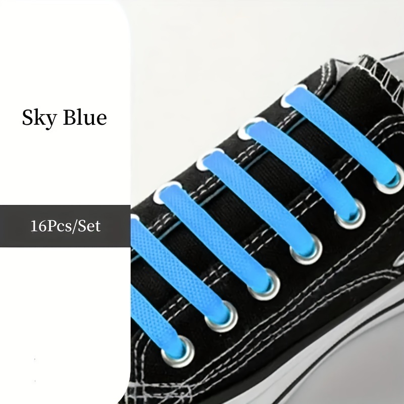 Creative Lazy Shoelaces No Buckle Silicone Elastic No Tie - Temu