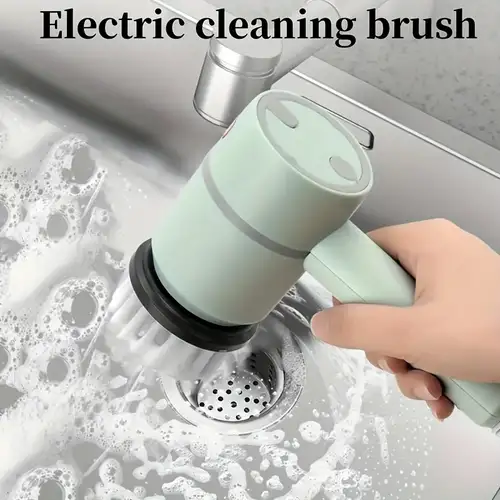 Cepillo de limpieza eléctrico para el hogar inalámbrico de - Temu