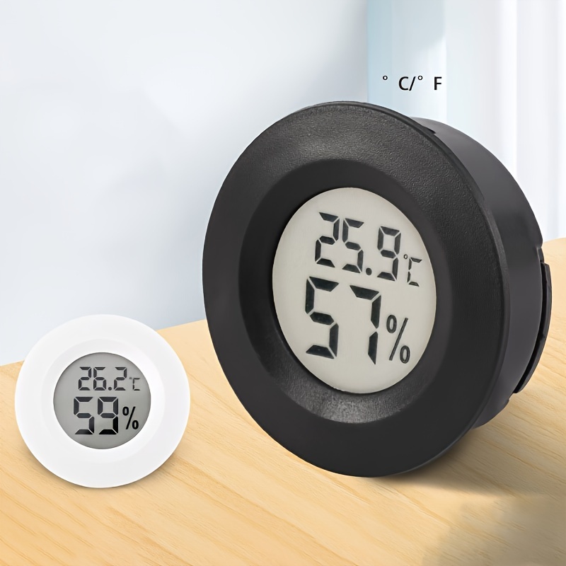 1 Pezzo Termometro Ambiente Igrometro Monitor Temperatura E - Temu