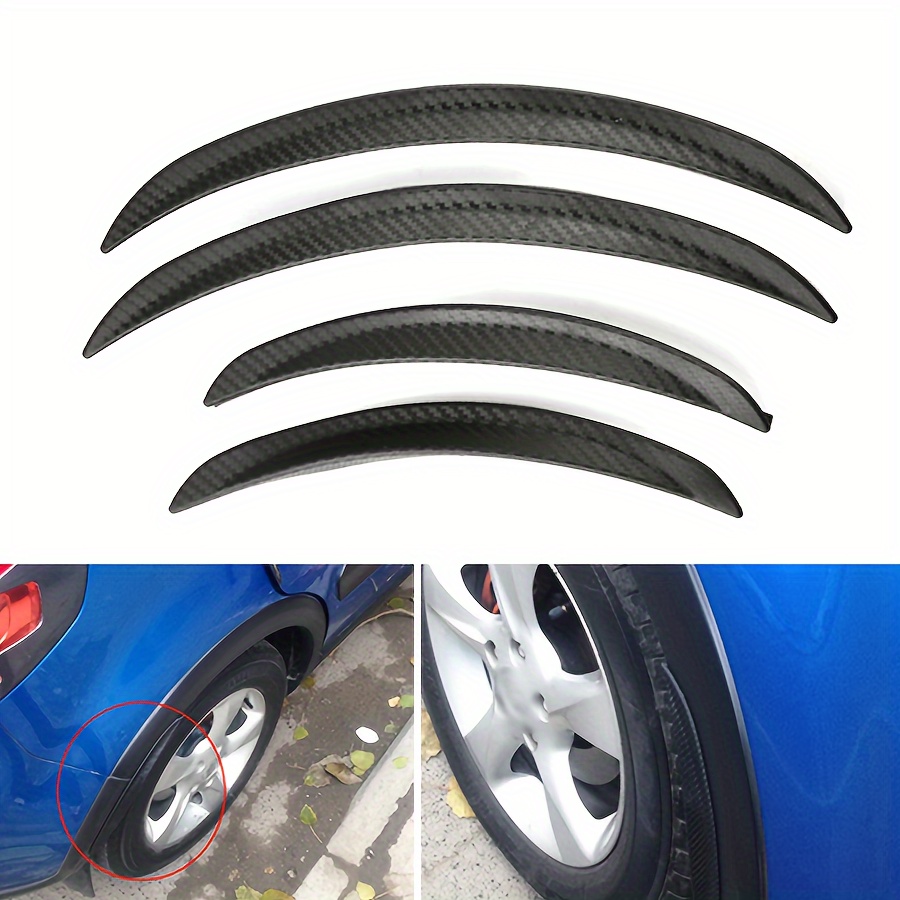 2 uds arco rueda ceja labio guardabarros bengalas Auto Exterior para coche  SUV negro Ndcxsfigh Accesorios para autos y motos