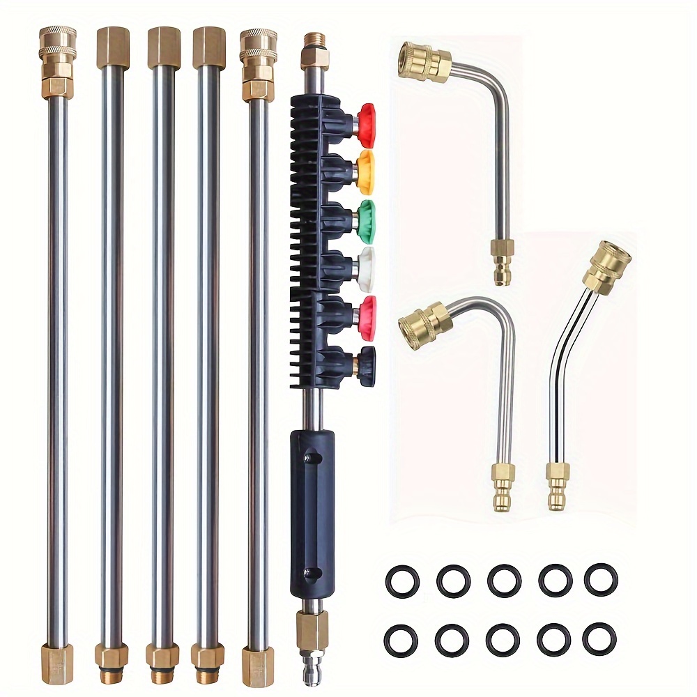 High Pressure Washer Extension Wand Quick Connect Power - Temu