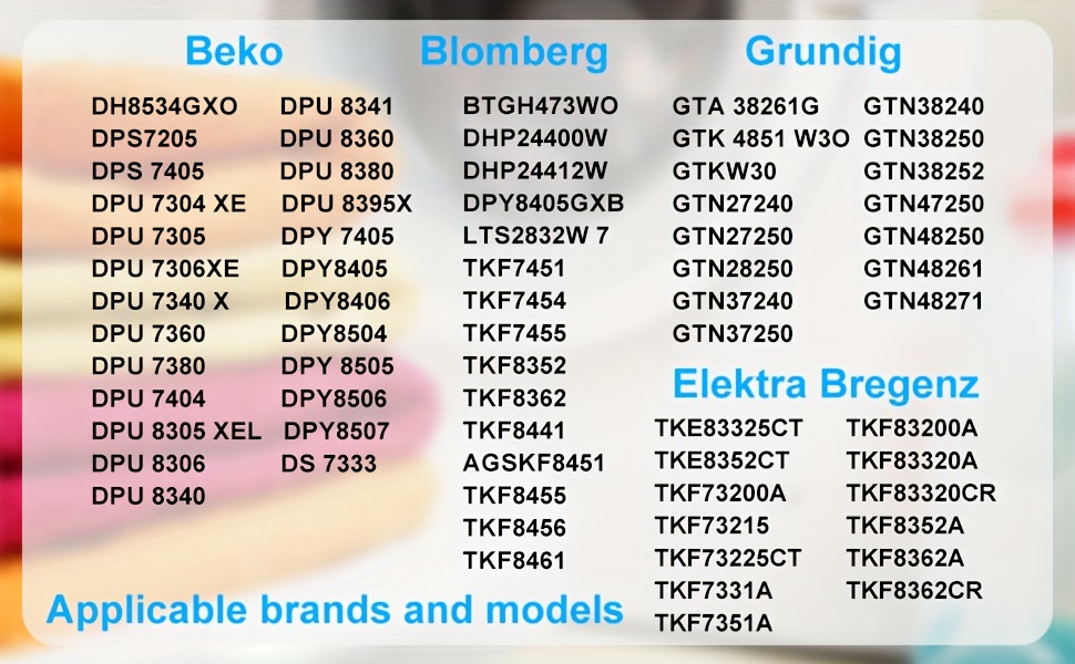 Beko Grundig Arcelik 2975680300 fluff filter tumble dryer – FixPart