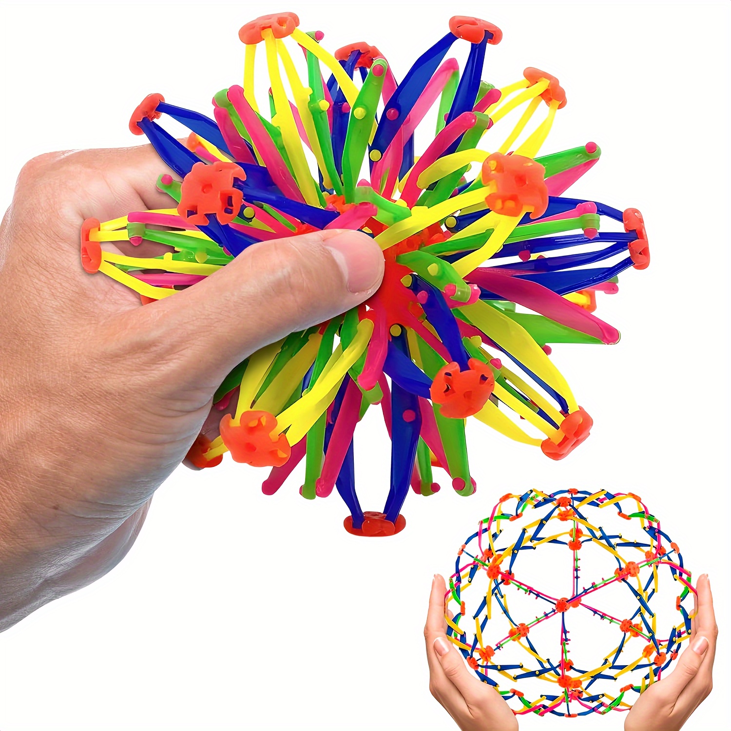Novelty Expandable Breathing Ball Sphere for Kids Adults Pelota