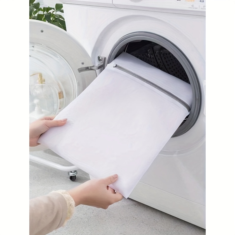 1pc Fine Mesh Laundry Bag, Anti-deformation Bra Washing Bag, Laundry  Protection Bag, Washing Machine Special Wash Bag