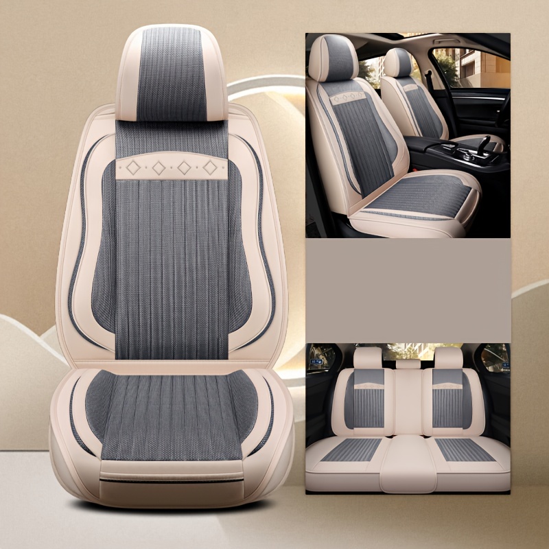 5 Sitze Komplettes Auto All Inclusive Premium Baumwolle Und - Temu
