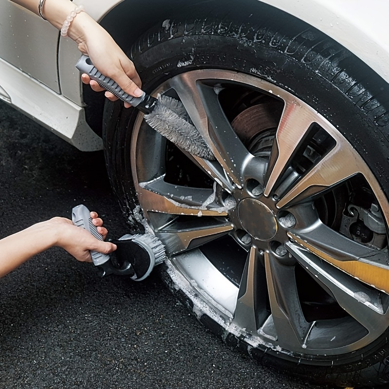 Car Cleaning Brush Set: Get Your Wheels Shining With Rim - Temu