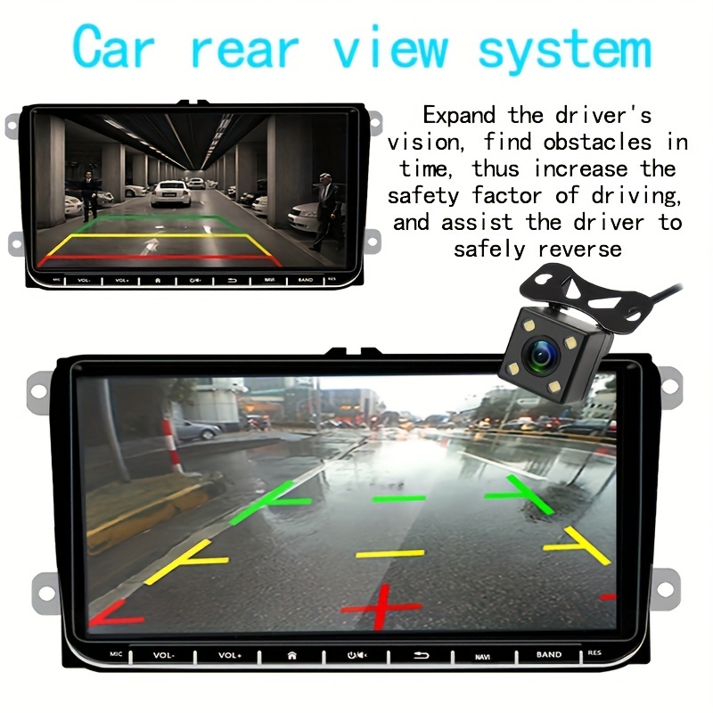 2 Din Android Tft Screen Car Radio Support Gps Wifi Bt - Temu Germany
