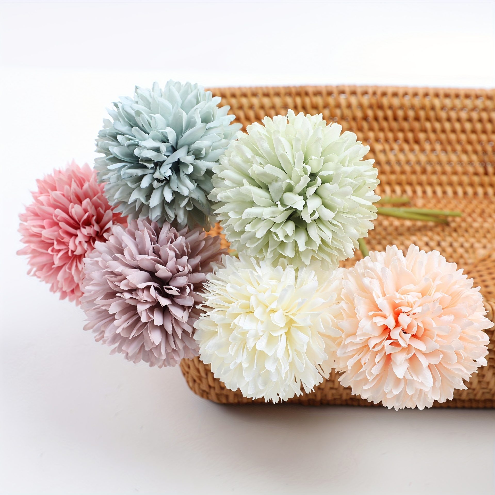 Dandelion Tissue Paper Flowers