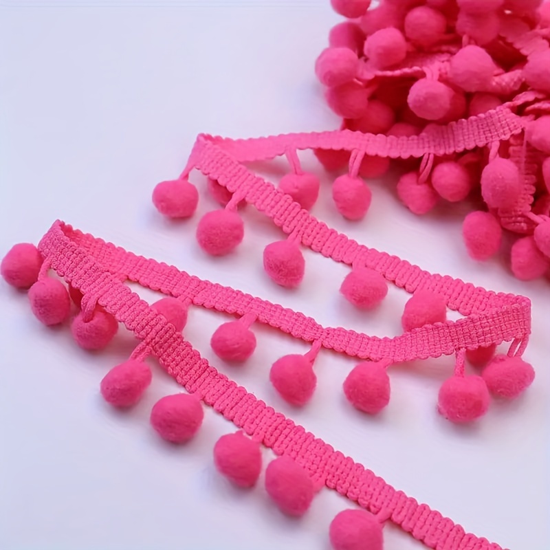 1 Yard Hanging Bead Pearl Tassel Fringe Lace Edge Trim Ribbon Costume Sew  Craft