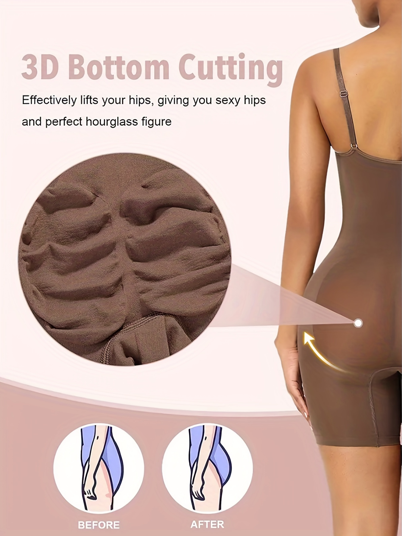 Solid Bodysuit Hourglass Body Shaper Women's Sexy - Temu Philippines