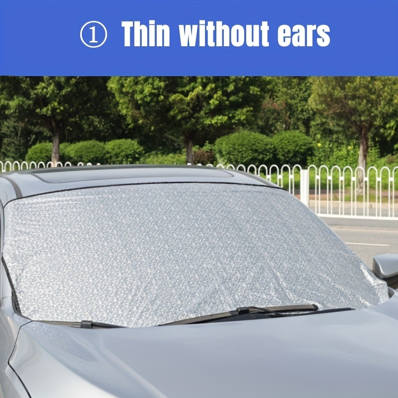 SMALUCK Car Windshield Snow Cover, Heavy Duty Ultra Thick