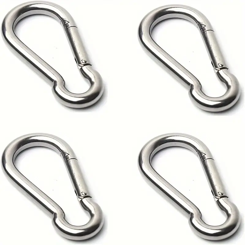 Heavy Duty 304 Stainless Steel Small Carabiner Clips - Temu
