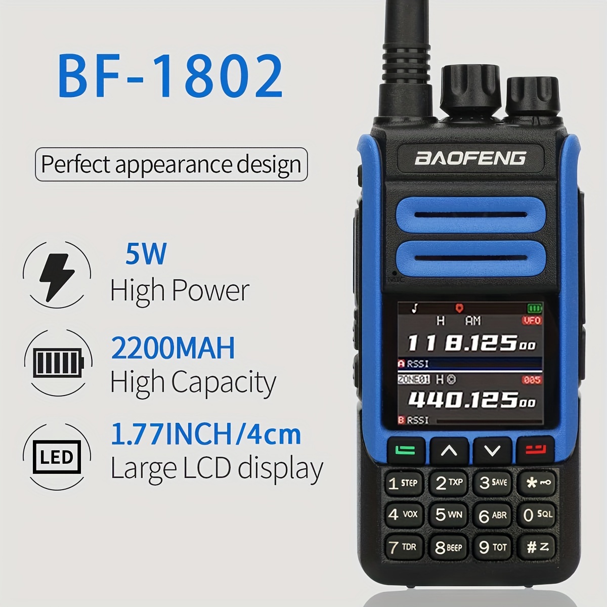 Baofeng Uv 5r Radio Mano Ham Actualizado Baofeng Uv 5r Radio - Temu Chile