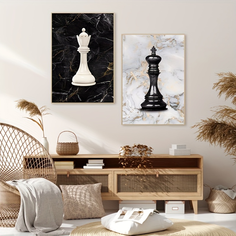 Move In Silence Canvas Wall Art, Checkmate, Motivational Wall  Decor,inspirational Office Decor,chess Quote Modern Poster Prints -  Painting & Calligraphy - AliExpress