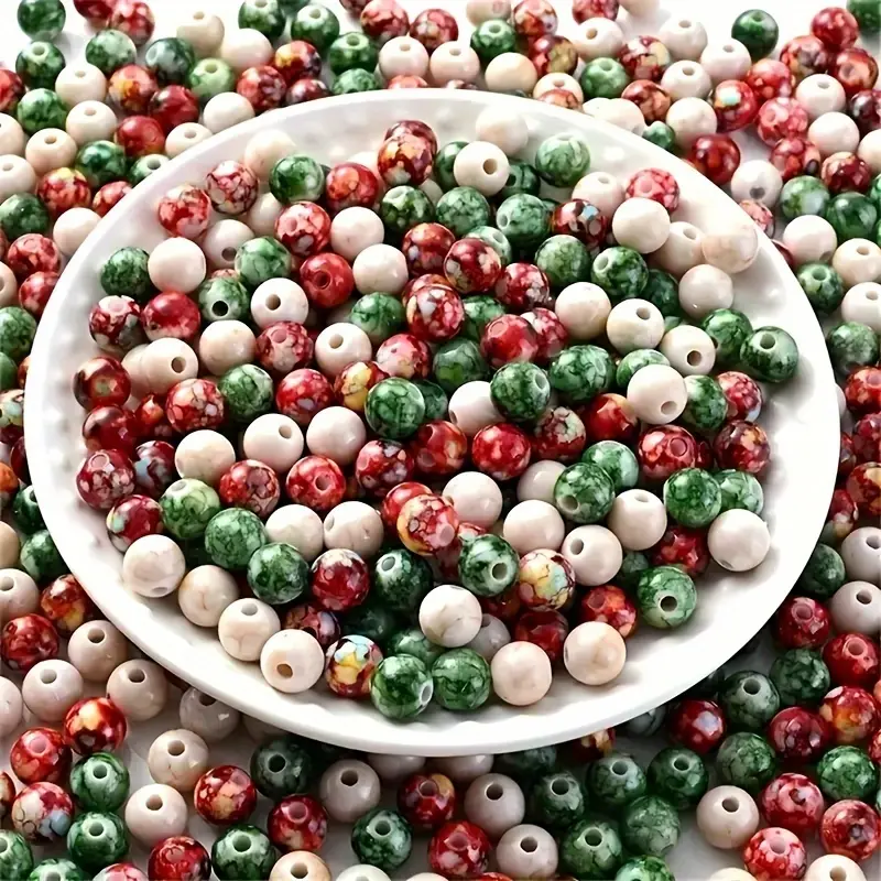 30 Pezzi Perline Crepitanti Natale Creazione Gioielli te - Temu Italy