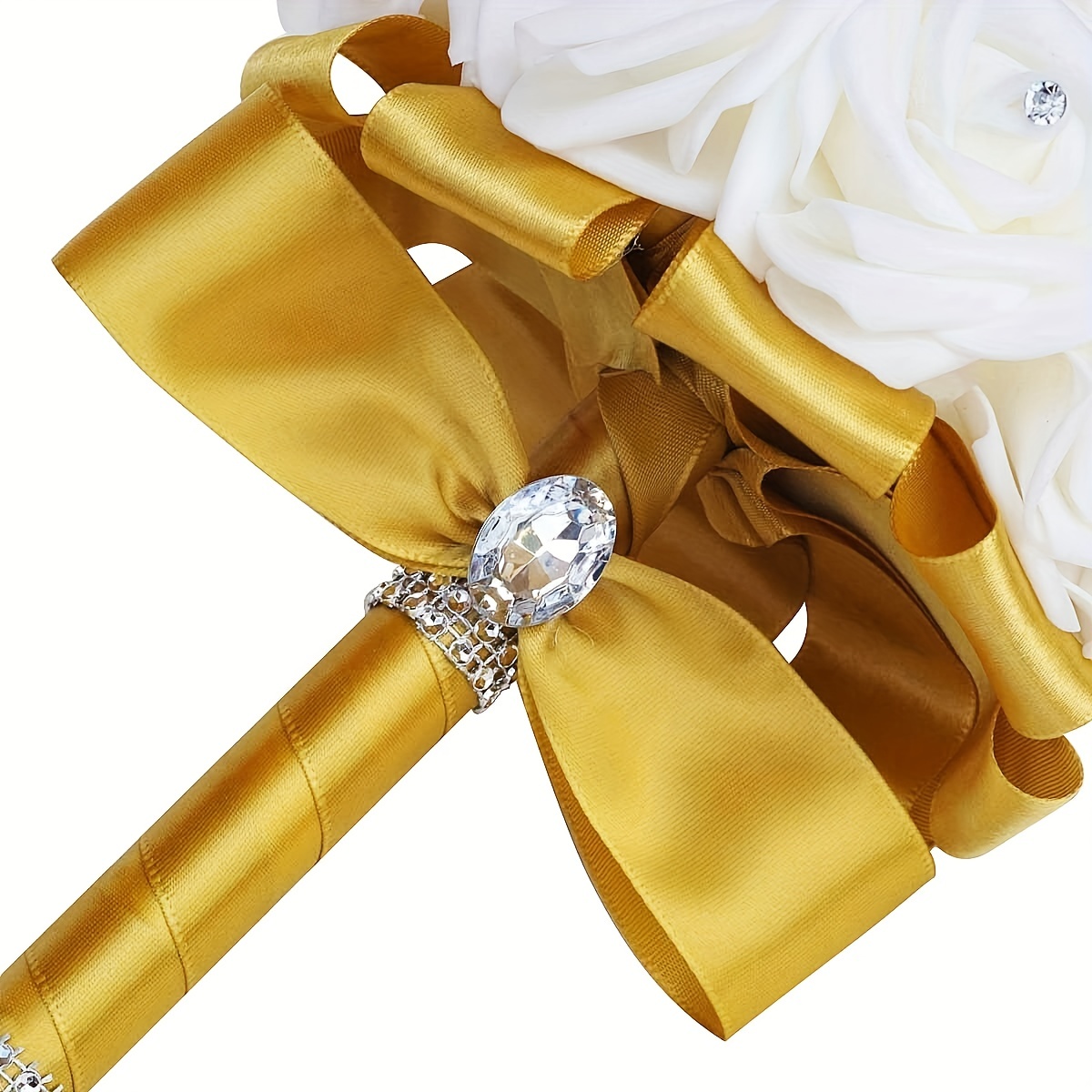 1pc Simulation Roses Bouquet for Wedding Decor