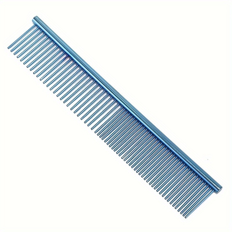 Metal shop grooming comb