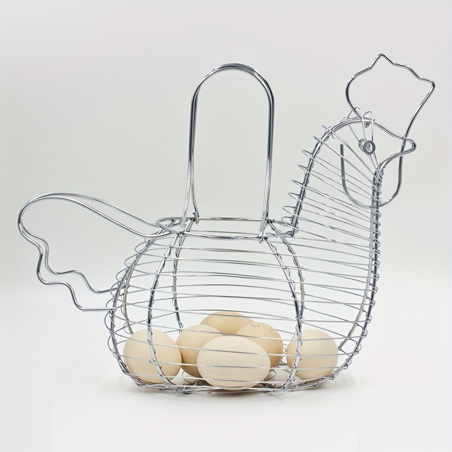 Egg Basket, Chicken Egg Holder, Rustic Supplies Decoration for
