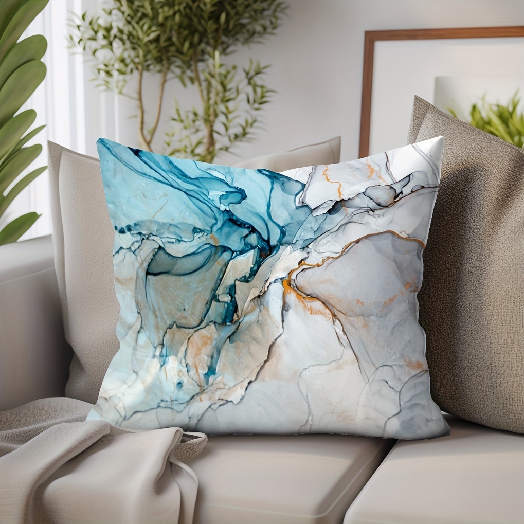 Marble throw clearance pillows