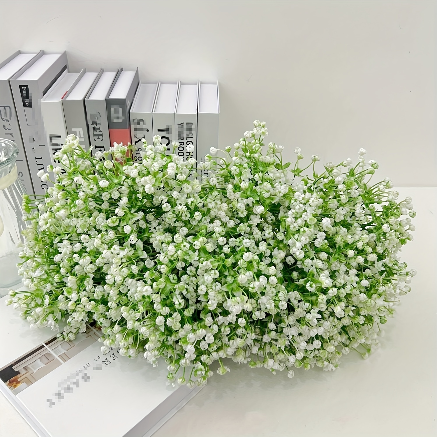 Babys Breath Artificial Flowers Fake White Flowers Real - Temu Australia