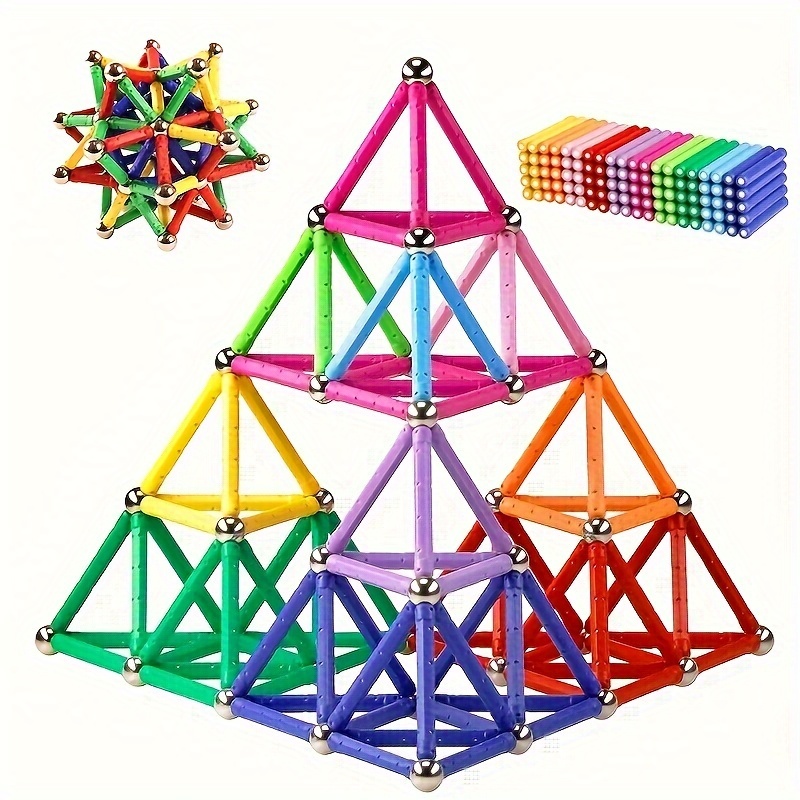  3D Magnetic Building Blocks Magic Magnetic Cubes, Set
