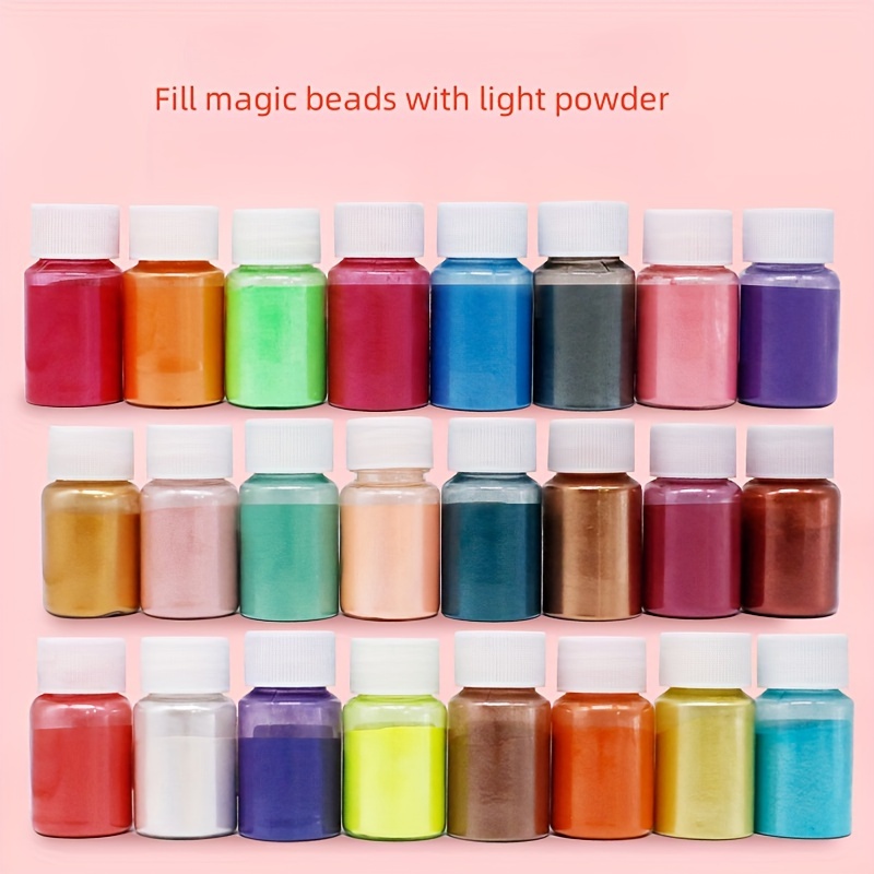 Diy Slime Kit Glitter Poudre Remplissage Pigment Décoration