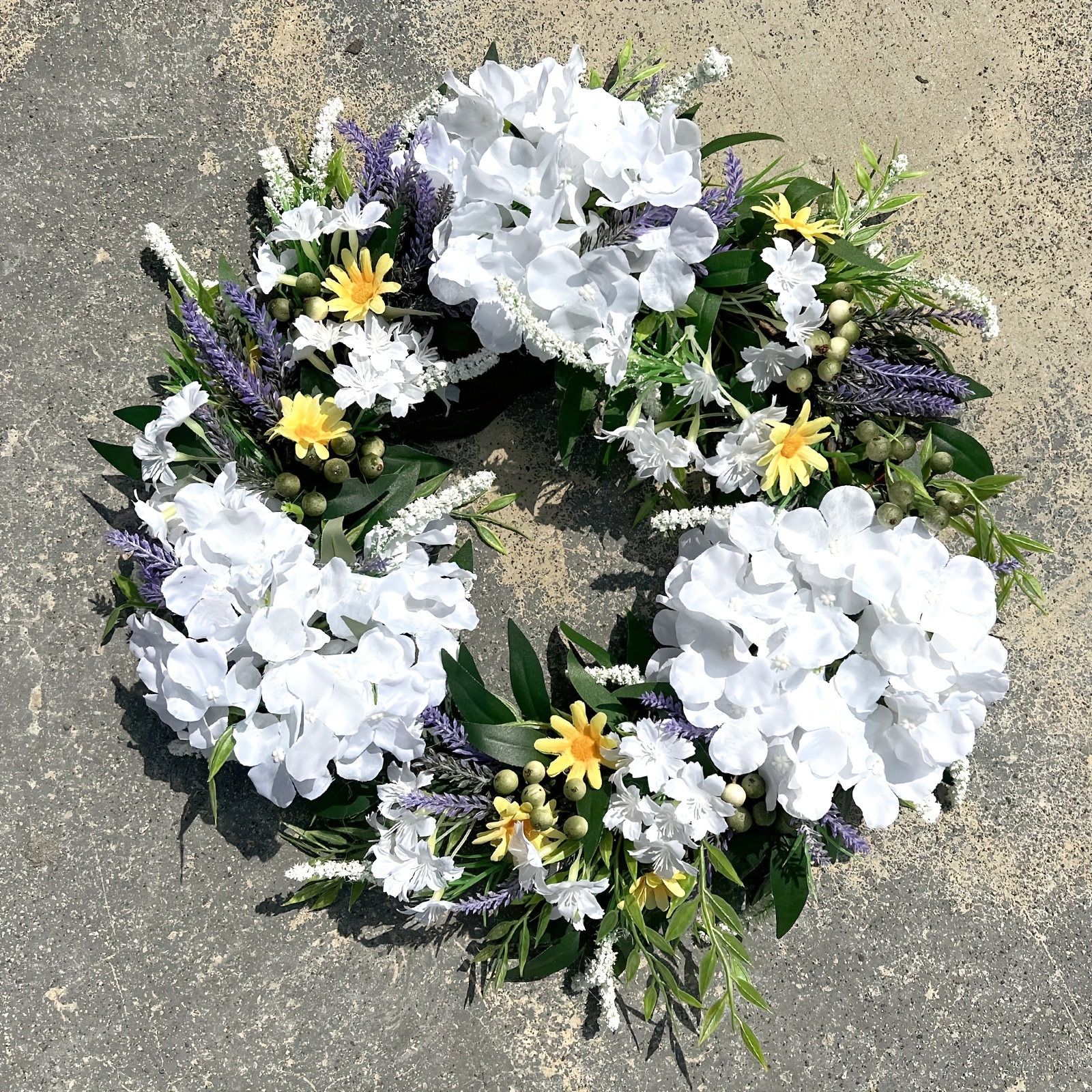 Wreath for Front Door Year Round Spring and Summer 