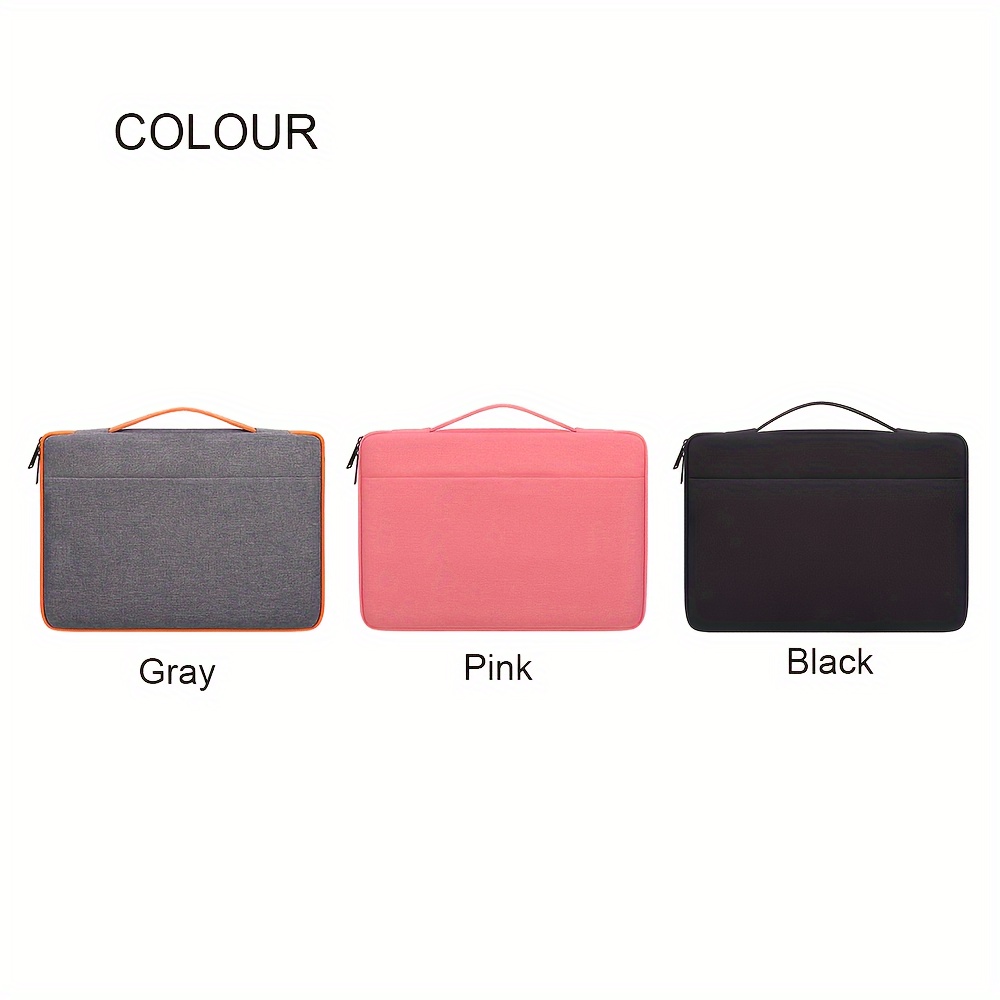 Laptop Bag Slim Computer Bag Men Women Waterproof Messenger Temu