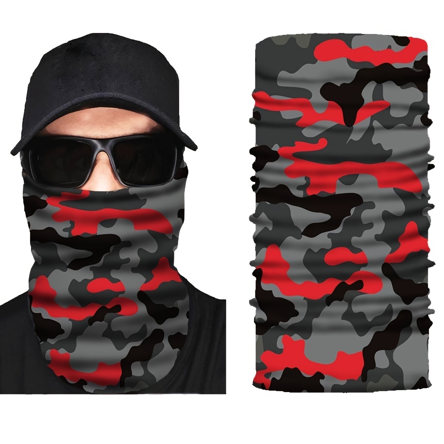 Sun Protection Neck Gaiter Fishing Mask Hunting - Temu