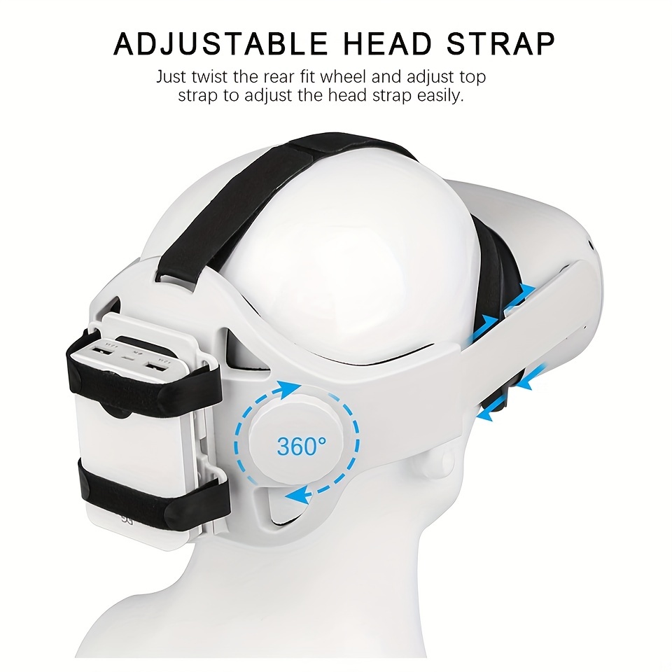 adjustable vr head strap for oculus quest 2