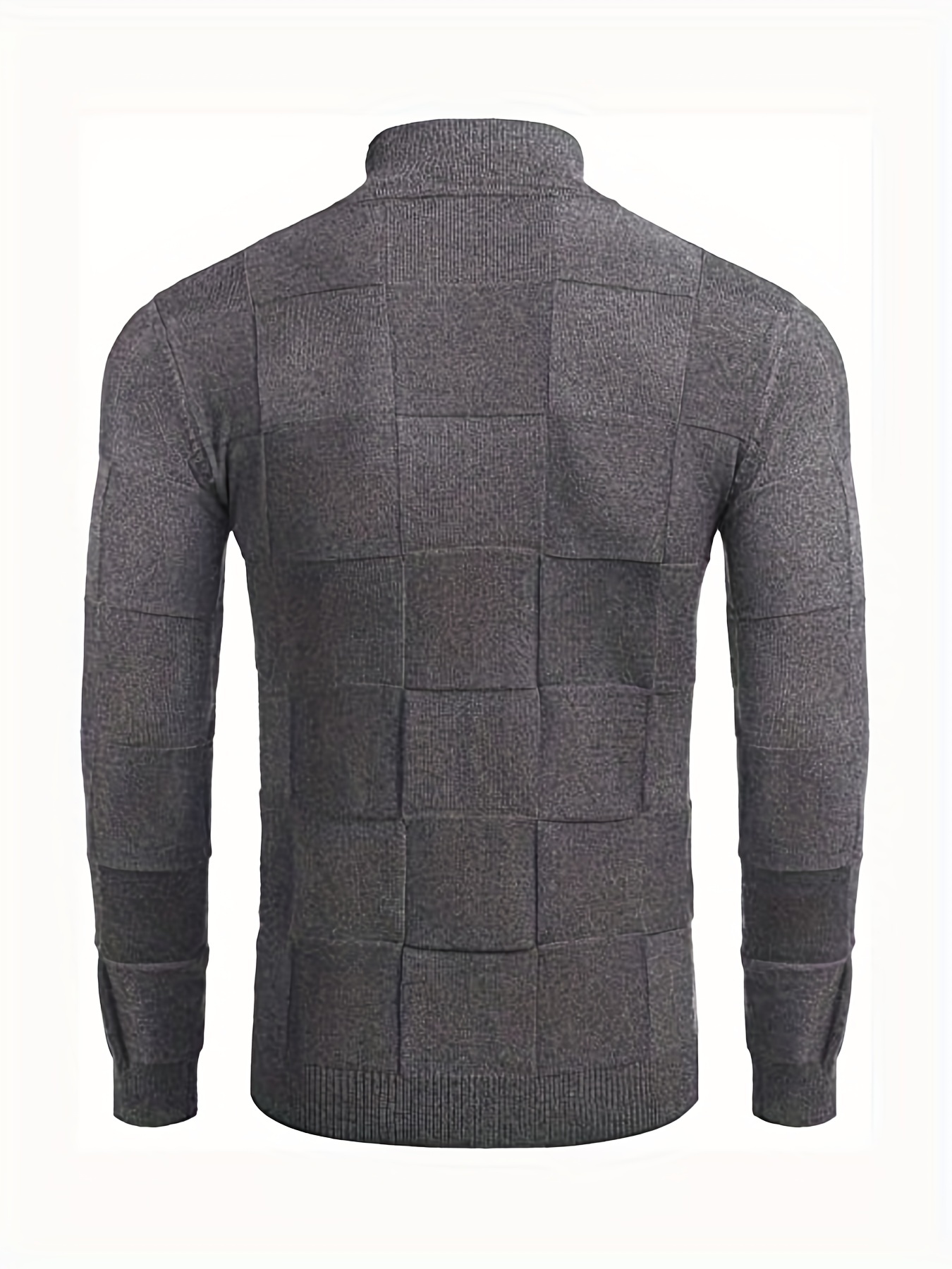 COOFANDY Men's Slim Fit Mock Turtleneck Pullover Sweater Casual