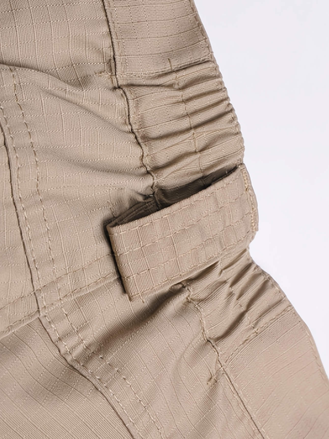 Pantalones cargo ajustados con múltiples bolsillos para hombre, para  senderismo, combate, trabajo, al aire libre, casual, ajuste recto,  pantalones