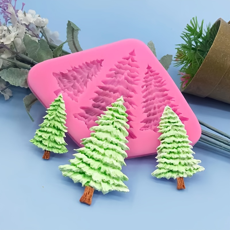 Christmas Silicone Chocolate Candy Molds Christmas Tree - Temu