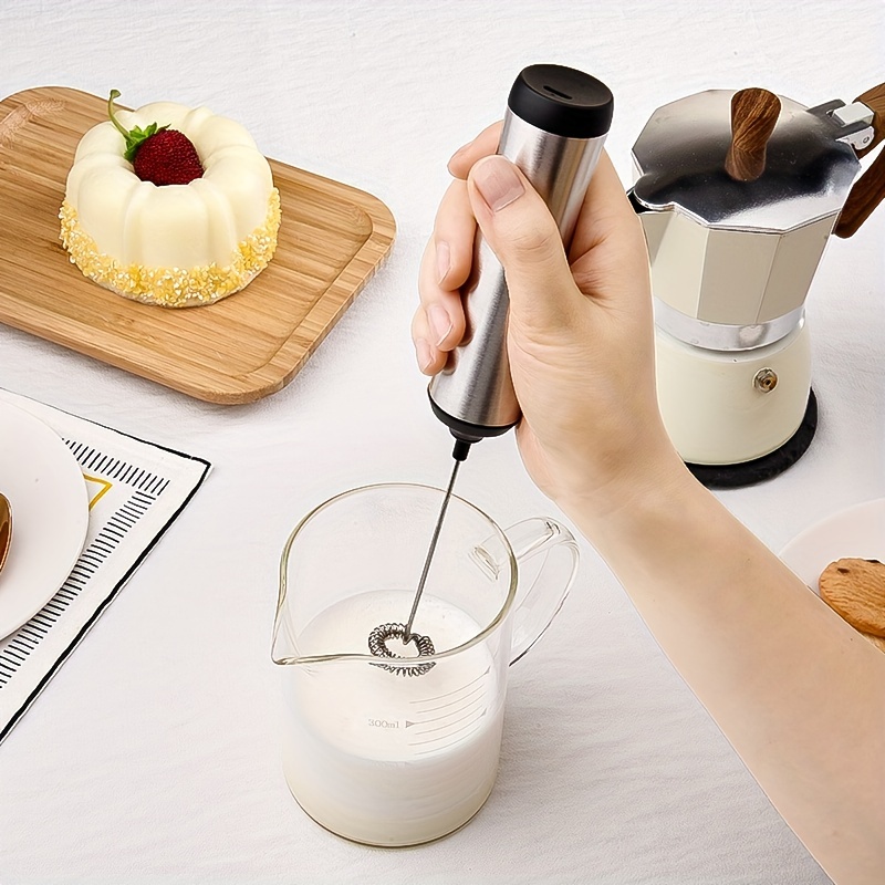 Electric Milk Frother, Electric Coffee Blender, Frother, Handheld  Eggbeater, Foam Maker, Creative Electric Whisk, Electric Coffee Mixer, Milk  Whisk, Kitchen Tools, Kitchen Stuff - Temu