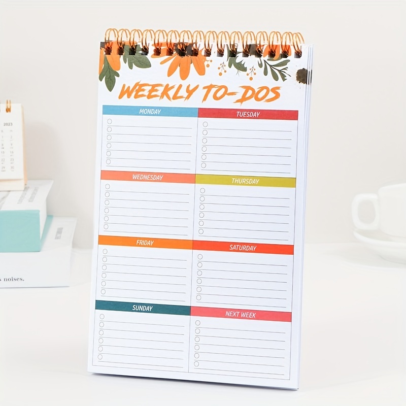 List Notepad Undated Daily Planner Tear Day Plan Notebook - Temu