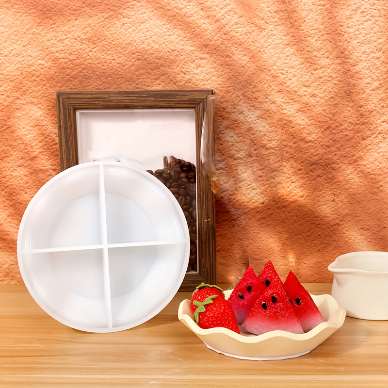 Rectangle &oval Plate Dish Display Resin Mold Making Jewelry Holder Mould  Tool DIY Hand Craft