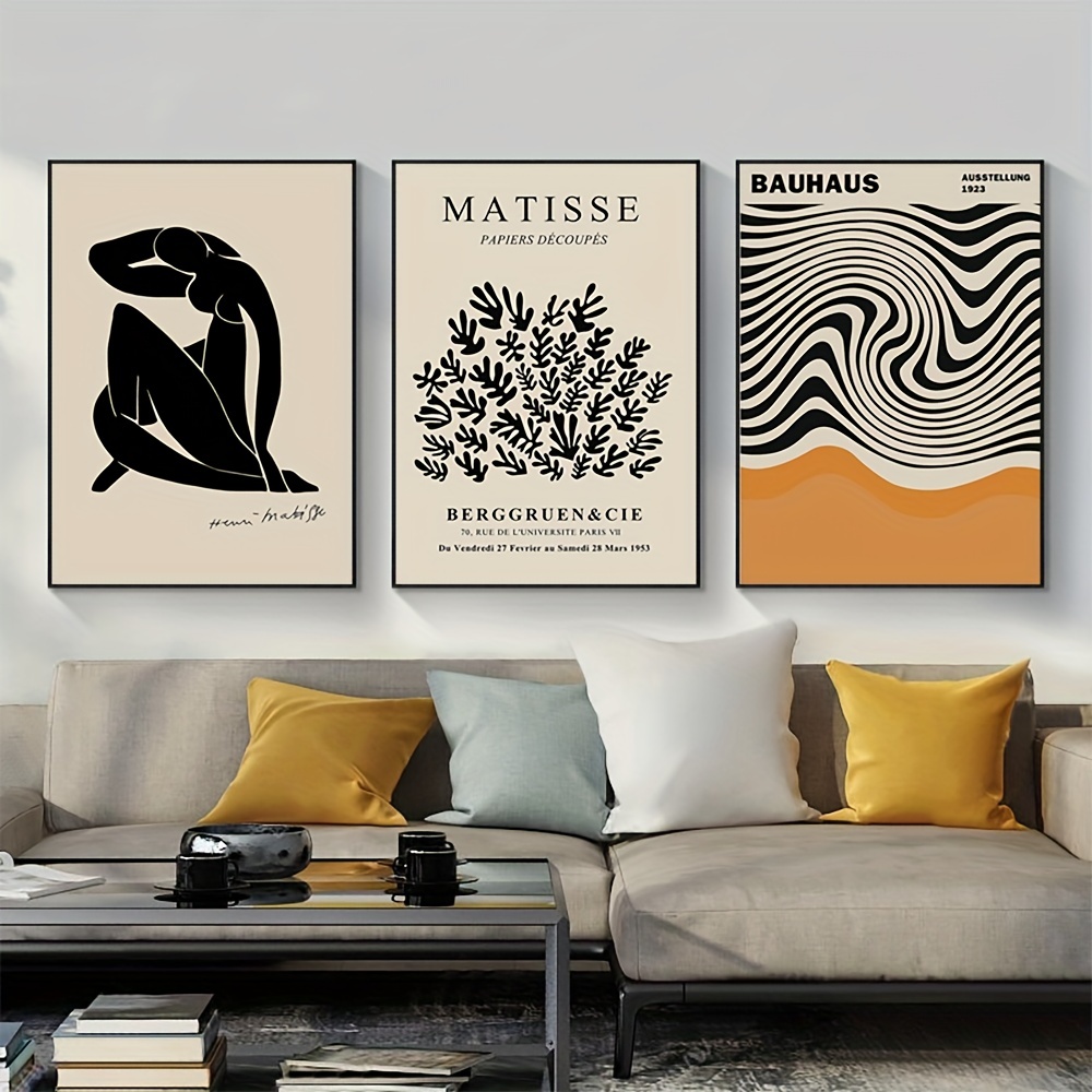 HAUS AND HUES Henri Matisse Wall Art Exhibition Poster Matisse Paper Cutouts and Abstract Wall Art Matisse Prints and Posters Aesthetic Matisse Ar - 1