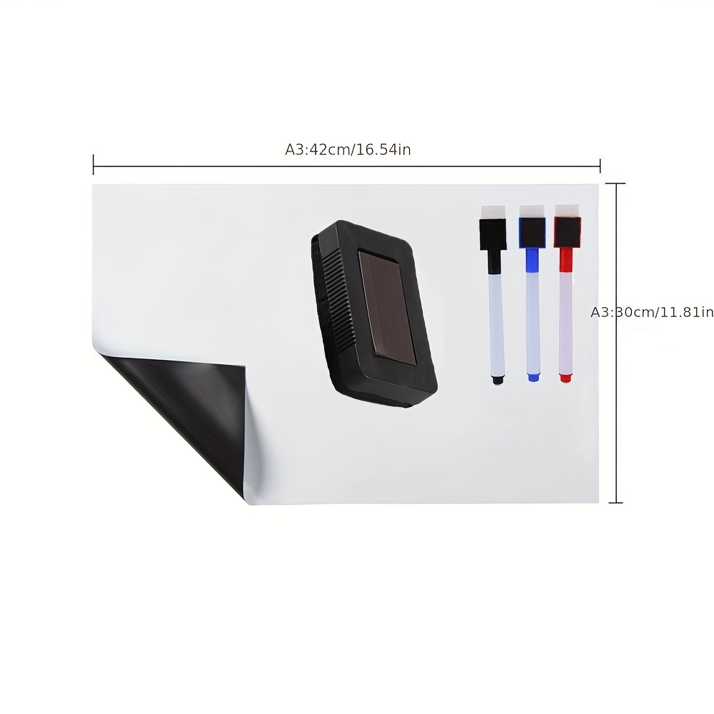 Magnetic Whiteboard Paper Diy Self adhesive Dry Erase Board - Temu United  Arab Emirates