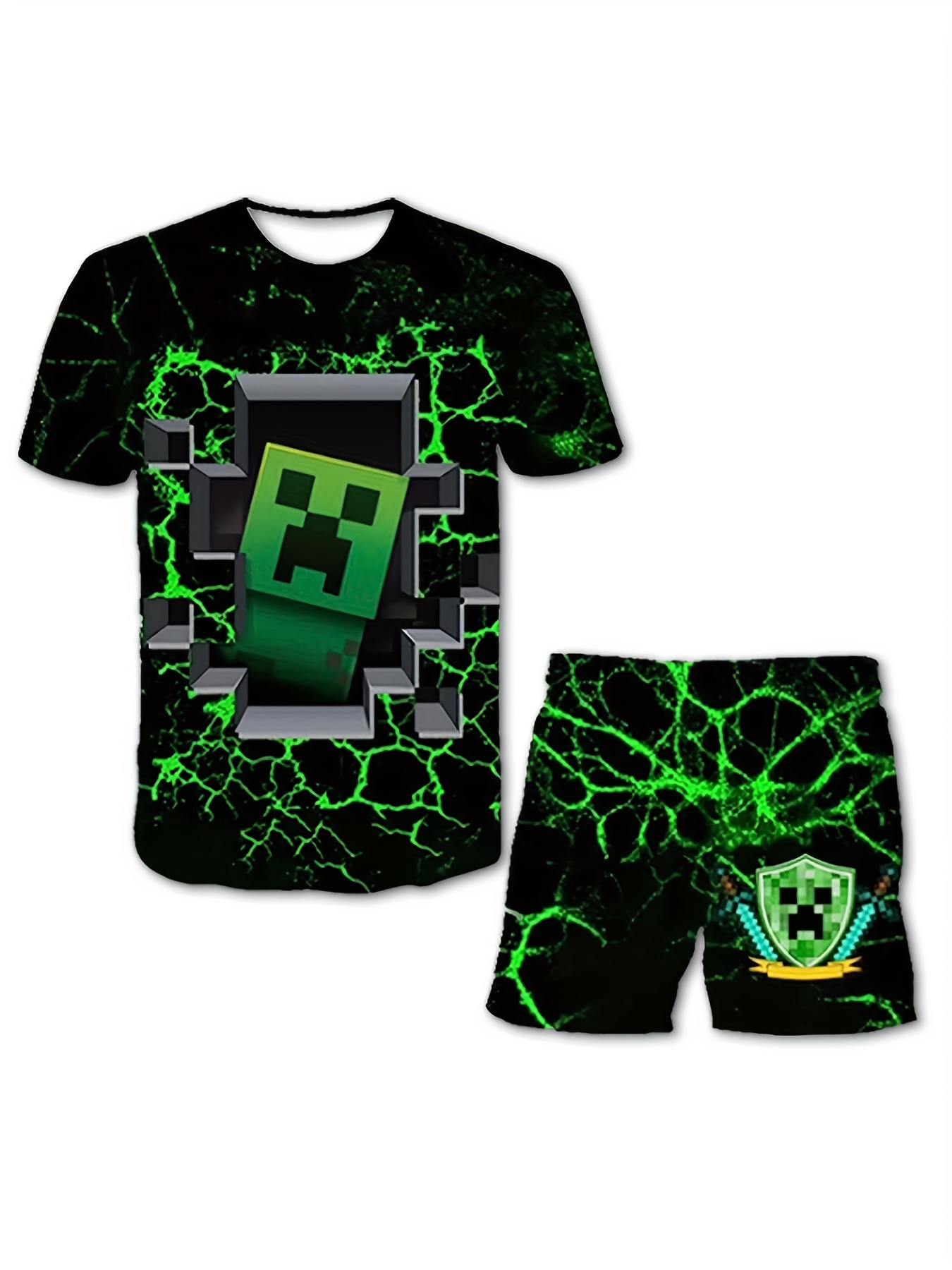 Minecraft kids underwear boxer shorts set 2pcs - Minecraft Clothing