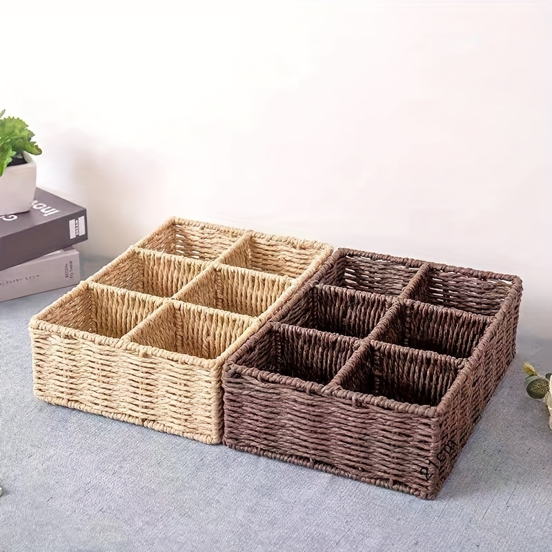 Bathroom Storage Baskets For Organizing Decorative - Temu