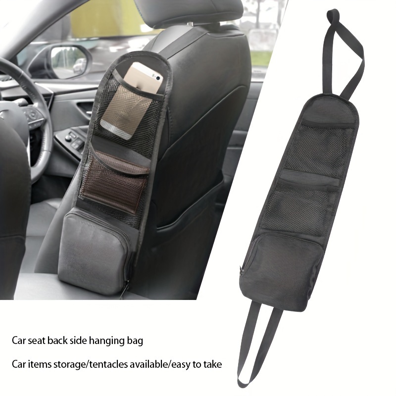 1pc Autositz Rückseite Tasche Auto Multifunktionsaufbewahrung