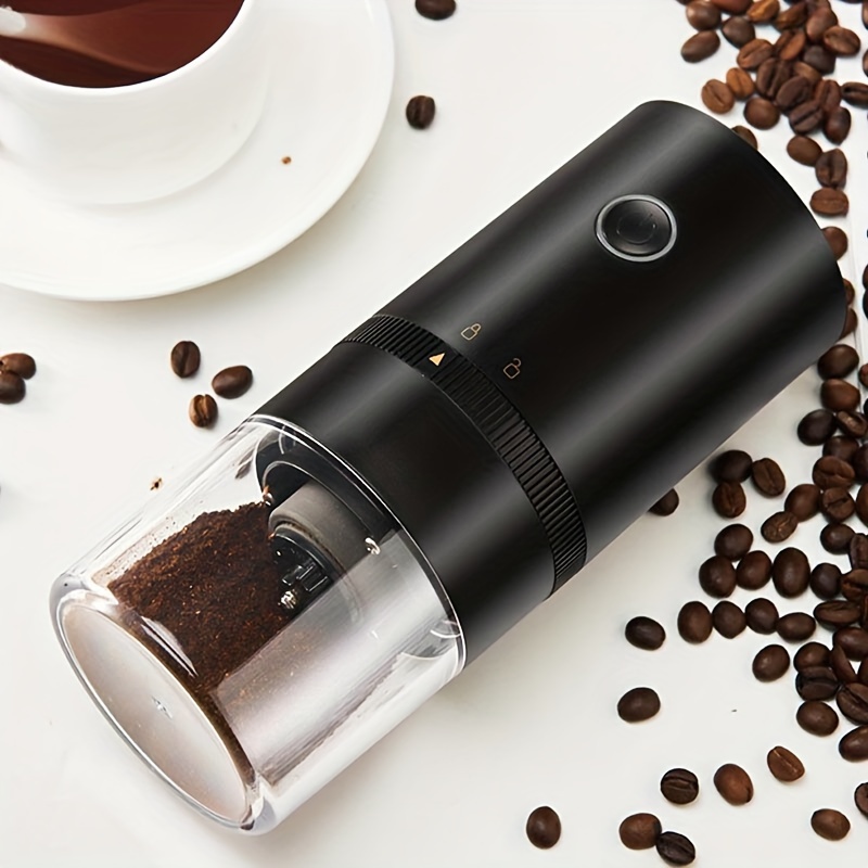Molinillo de café eléctrico, molinillo automático de granos de café con 12  ajustes precisos de molienda y selección de tazas, gran capacidad, acero